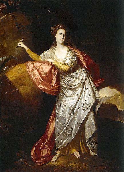Johann Zoffany Portrait of Ann Brown in the Role of Miranda France oil painting art